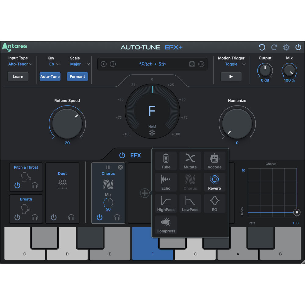 Antares Auto-Tune EFX+ 10 Plug-In Software eLicense